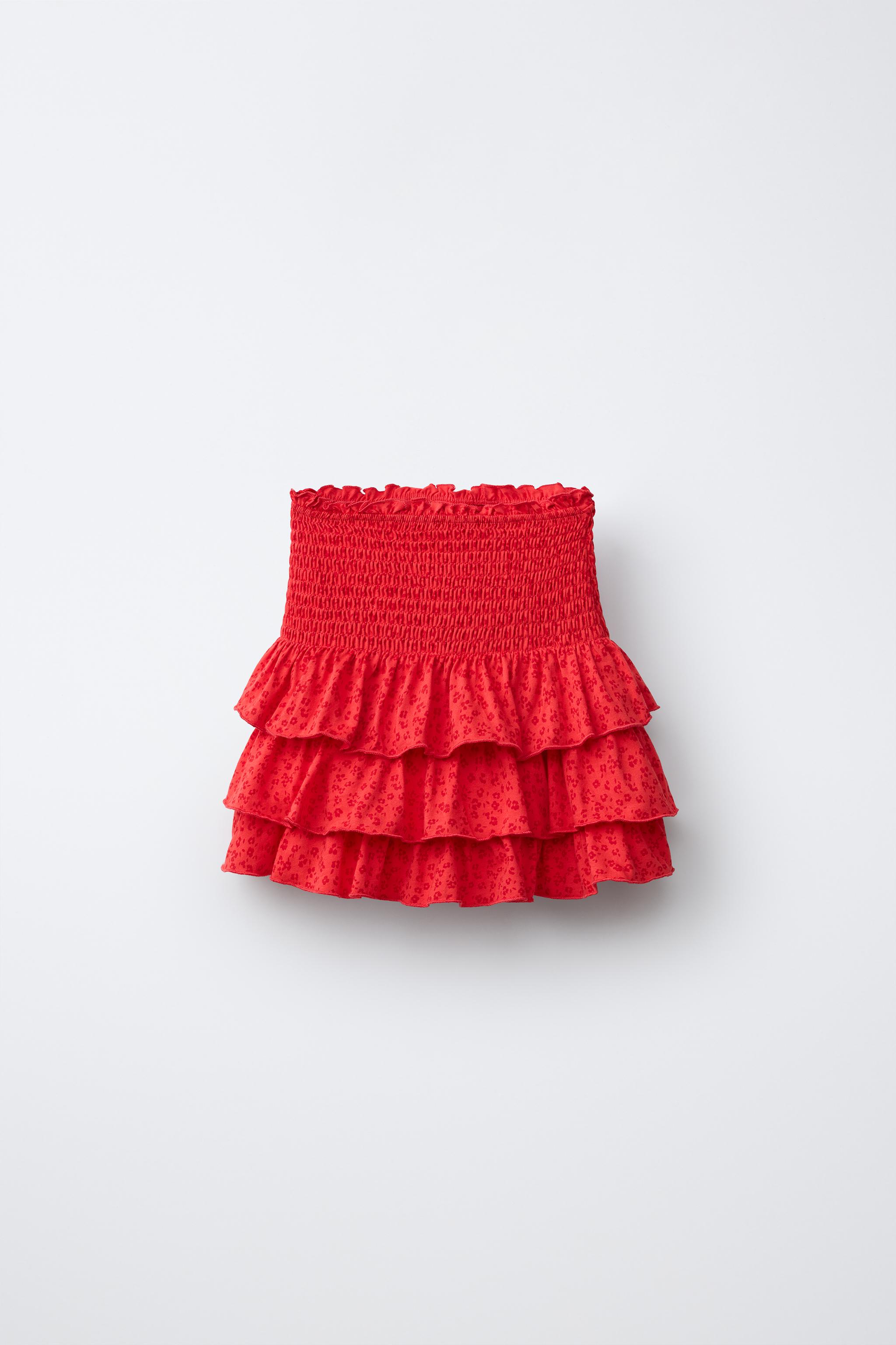 JUPE-SHORT À FLEURS